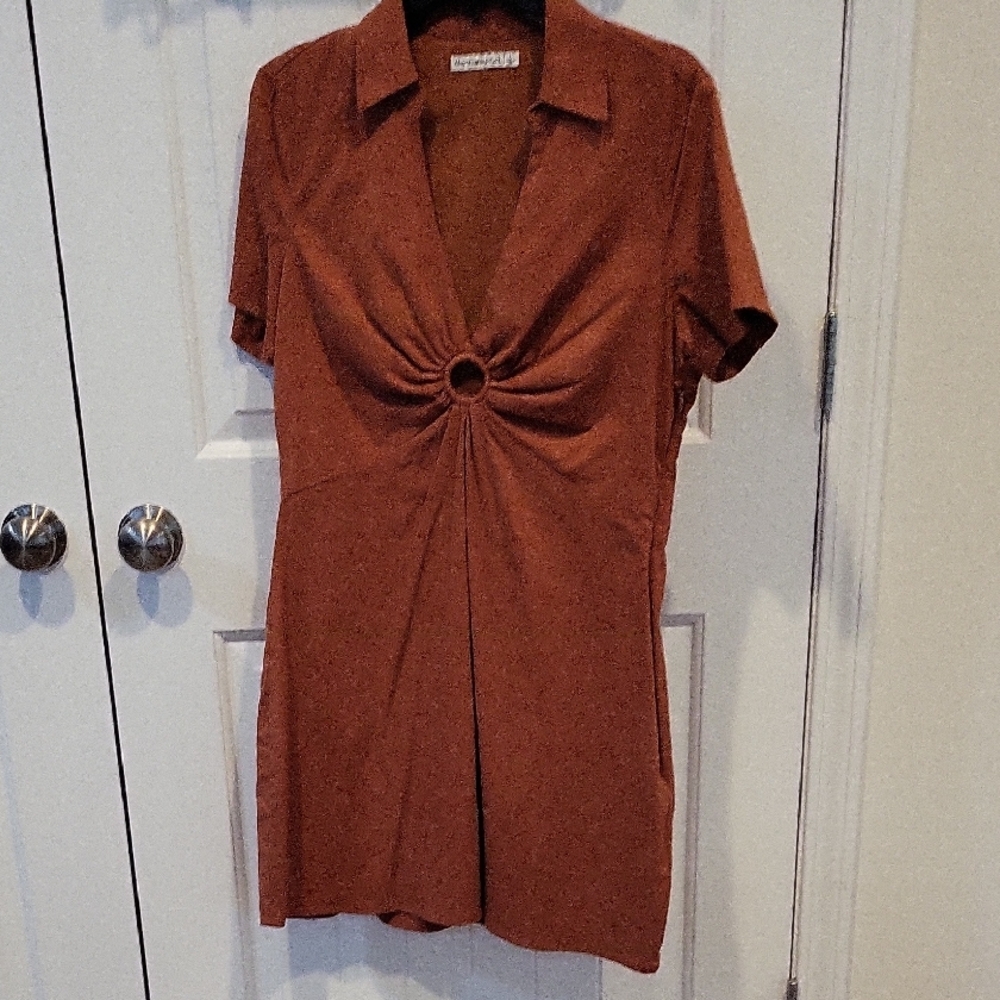 Abercrombie & Fitch Brown Dress